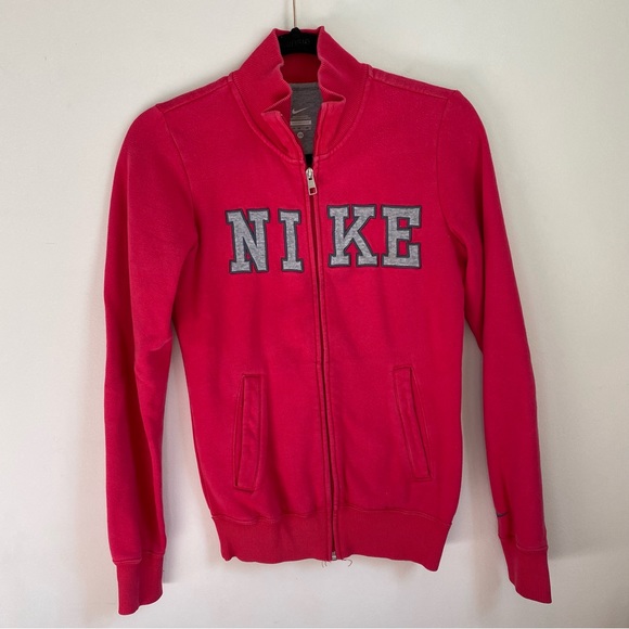 Nike block letter zip up jacket - Picture 1 of 3